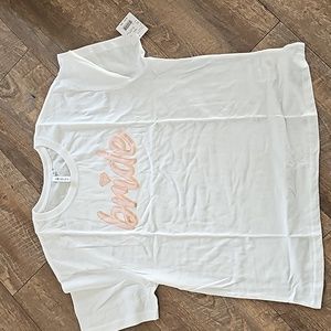BRIDE t-shirt from David's Bridal